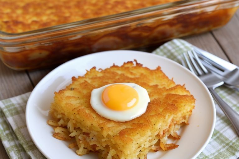 Copycat Cracker Barrel Hashbrown Casserole Recipe